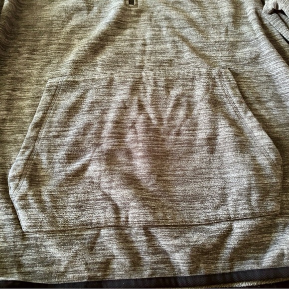 Banana Republic Men's Gray Quarter Zip Fleece Pullover - XL - Picture 2 of 9